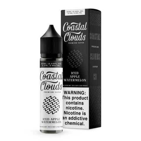 Iced Apple Watermelon by Coastal Clouds Series 60mL with Packaging