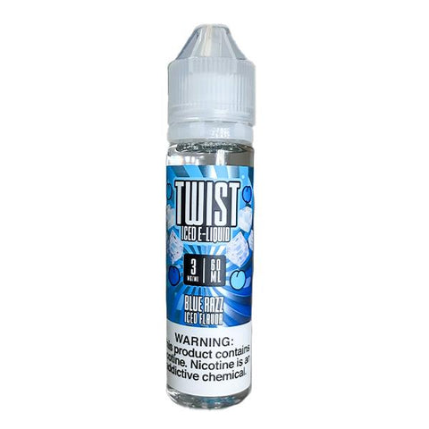 Iced Blue Razz by Twist Salt Series 60ml Bottle