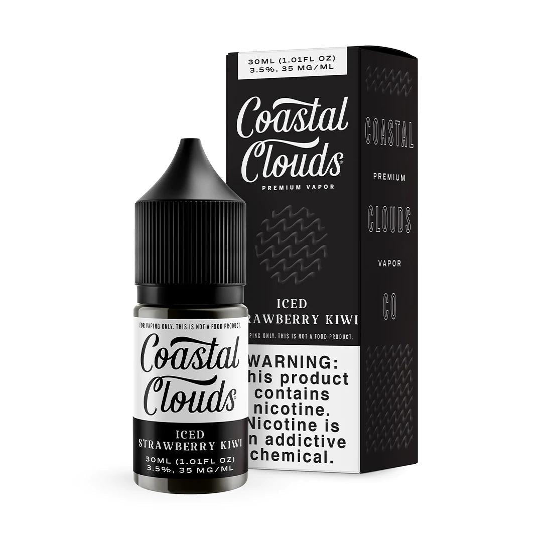 Iced Strawberry Kiwi by Coastal Clouds Salt Series 30mL with Packaging