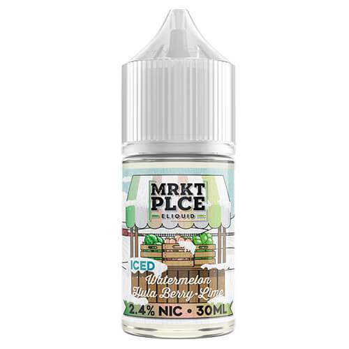 Iced Watermelon Hulaberry Lime by MRKT PLCE Salts 30mL bottle