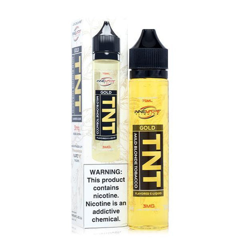 TNT Gold by Innevape 75ml with packaging