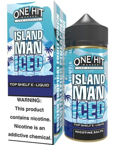 Island Man Iced by One Hit Wonder TFN Series 100mL with packaging 