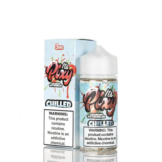 Cucumber Watermelon Chilled by It's Pixy Series 100mL with packaging