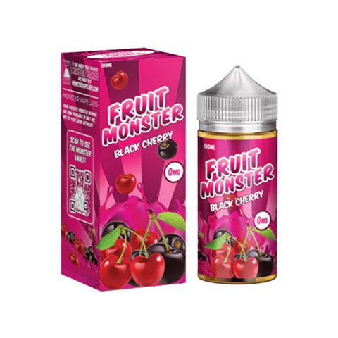 Black Cherry by Fruit Monster Series 100mL with packaging