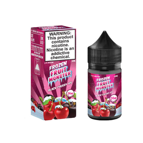 Black Cherry by Ice Monster Salt Series 30mL with packaging