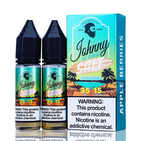 Cowabunga by Johnny Be Fresh Salt 30ml with packaging