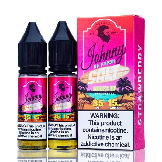 Surfs Up by Johnny AppleVapes Salt (x2 15mL) with packaging