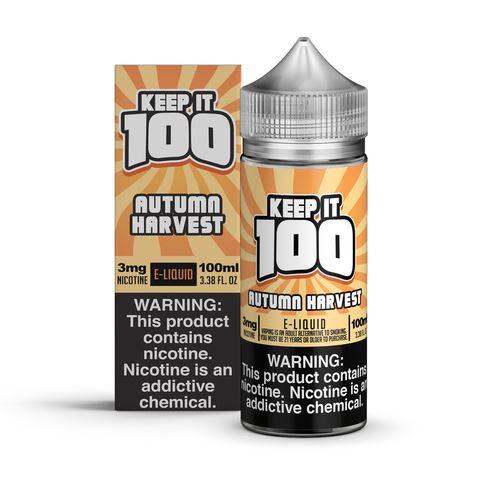 Autumn Harvest by Keep It 100 E-Juice 100ml with Packaging