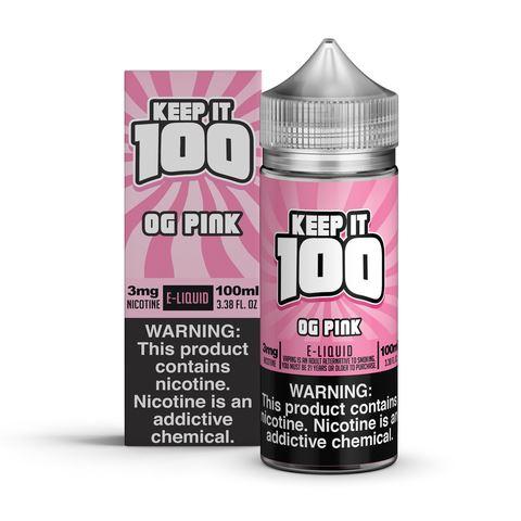 OG Pink by Keep It 100 E-Juice 100ml with Packaging