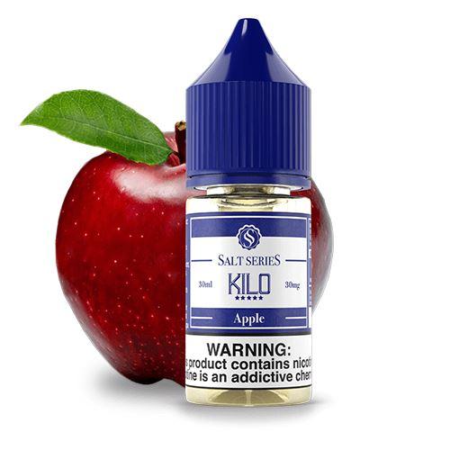 Apple by Kilo Salt Series 30ml bottle with background