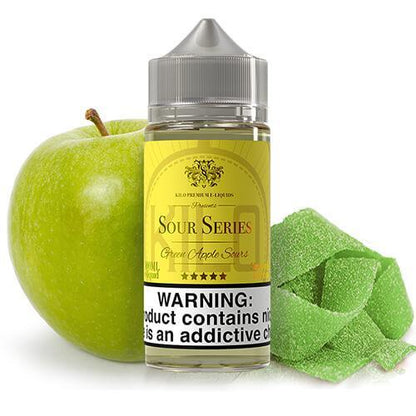 Green Apple Sours by Kilo Sour Series 100ml Bottle