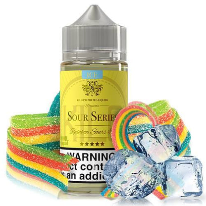 Rainbow Sours Ice by Kilo Sour Series 100ml Bottle