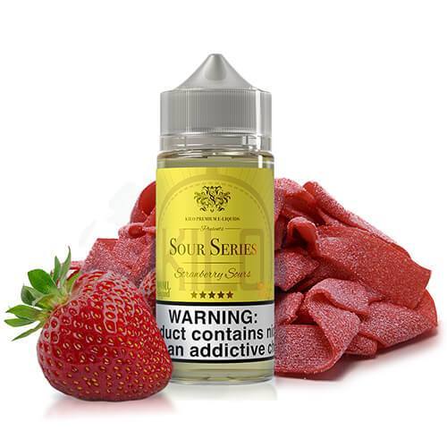 Strawberry Sours by Kilo Sour Series 100ml Bottle