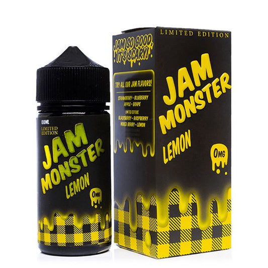 Lemon by Jam Monster Series 100mL with packaging