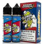 Blueberry Watermelon Lemonade by Lemon Life E-Liquid 120ml with packaging