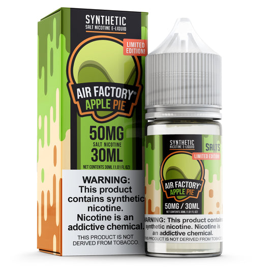 “Limited Edition” Dutch Apple (Apple Pie) by Air Factory Salt TFN Series 30mL with packaging