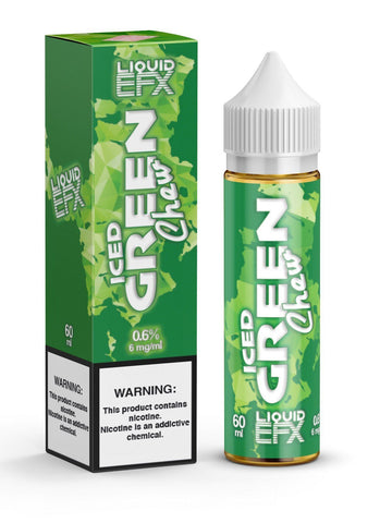 Iced Green Chew by Liquid EFX TFN Series 60ML with Packaging