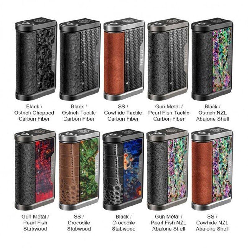 Lost Vape Centaurus DNA250C 200w Mod group photo