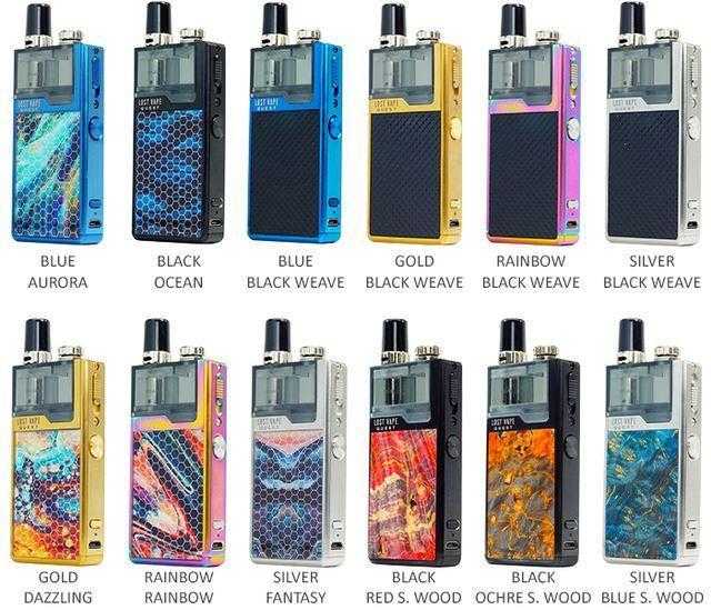 Lost Vape Quest Orion Q Pod Device Full Kit group photo