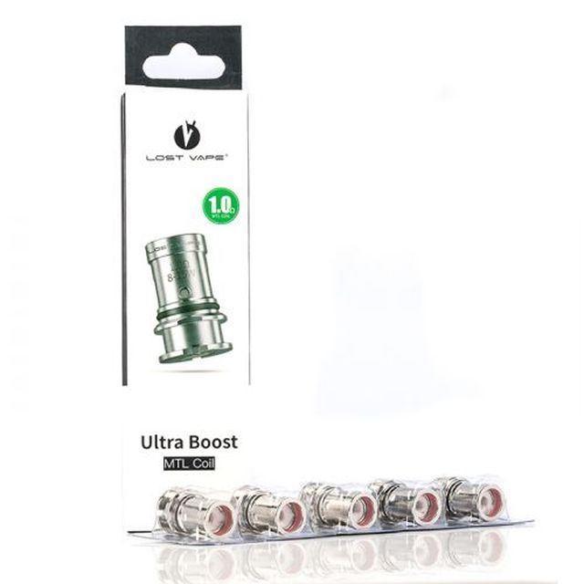 Lost Vape Ultra Boost Coils (5-Pack) mtl with packaging