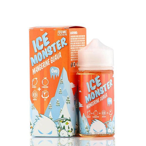 Mangerine Guava Ice By Ice Monster Series 100mL with packaging