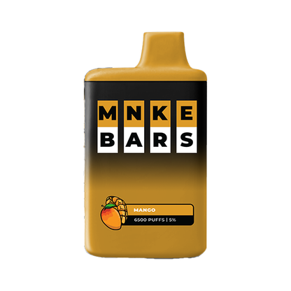 MNKE Bars Disposable | 6500 Puffs | 16mL | 50mg | Mango