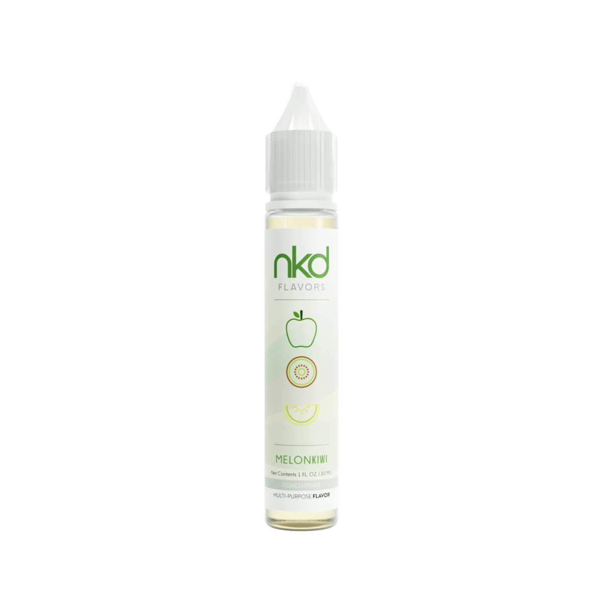NKD Flavor Concentrate 30mL Melon Kiwi Bottle