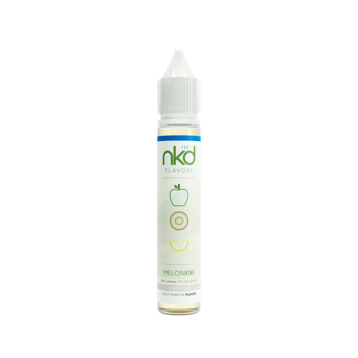 NKD Flavor Concentrate 30mL Melon Kiwi Ice  Bottle