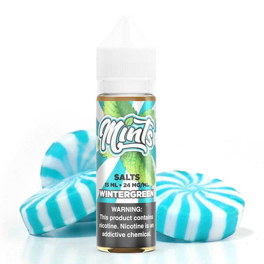 Wintergreen by Mints SALTS E-Liquid 15ml Bottle