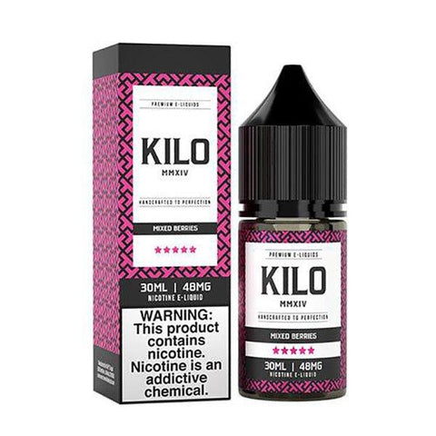 Mixed Berries by Kilo Salt 30ML with packaging