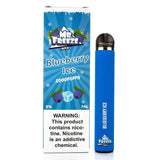Mr. Freeze Max Disposable Device 5% (Individual) - 2000 Puffs Blueberry ice with packaging
