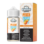 Mr. Freeze Tobacco-Free Nicotine Series | 100mL - Peach Frost with packaging
