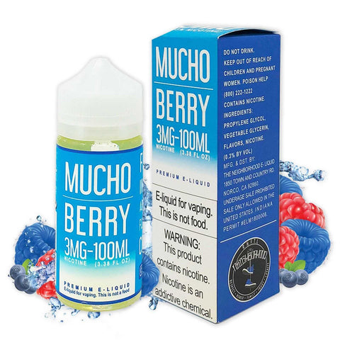 Berry by MUCHO 100ml with Packaging