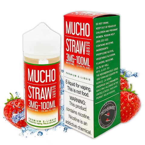 Strawberry by MUCHO 100ml with Packaging 