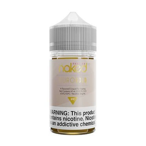Euro Gold by Naked 100 Tobacco 60ml bottle