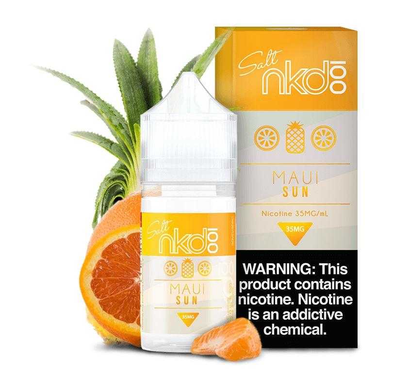 Maui Sun by Naked 100 Salt 30ml with Packaging