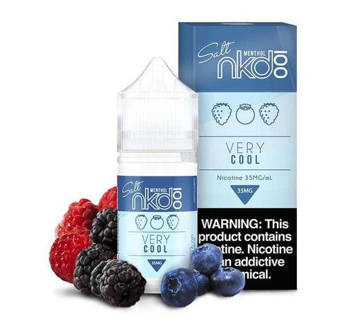 Berry Salt by Naked 100 Menthol 30ml with Packaging and Background