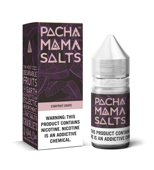 Starfruit Grape by Pachamama Salts TFN 30mL with Packaging