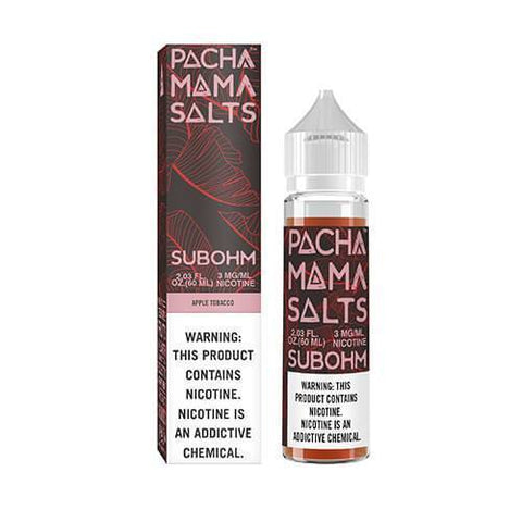 Apple Tobacco by PACHAMAMA TFN E-liquid 60ml with Packaging