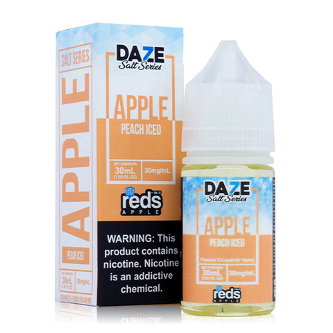 Reds Peach Iced by Reds TFN Salt E-Liquid 30mL with Packaging