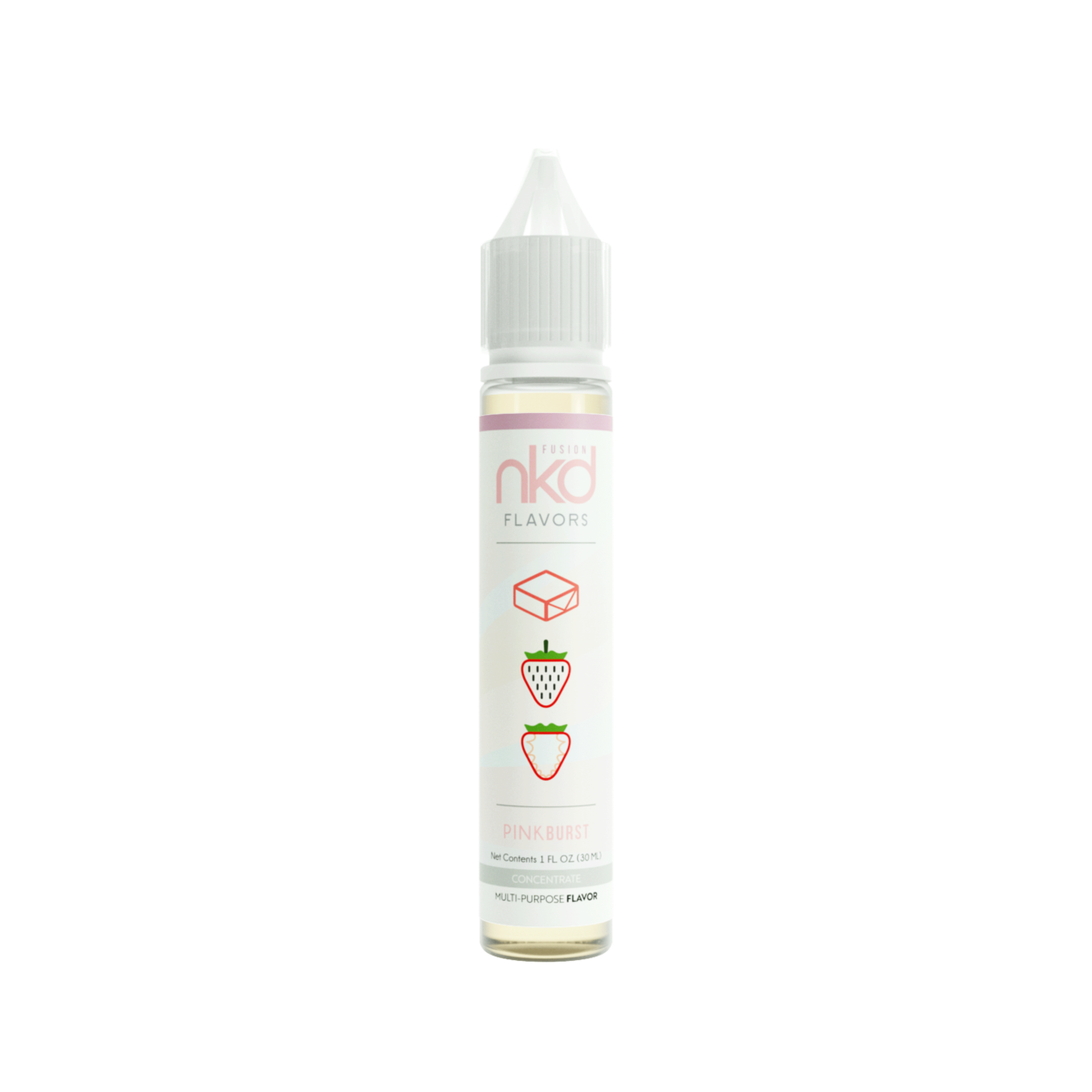 NKD Flavor Concentrate 30mL Pink Burst Bottle