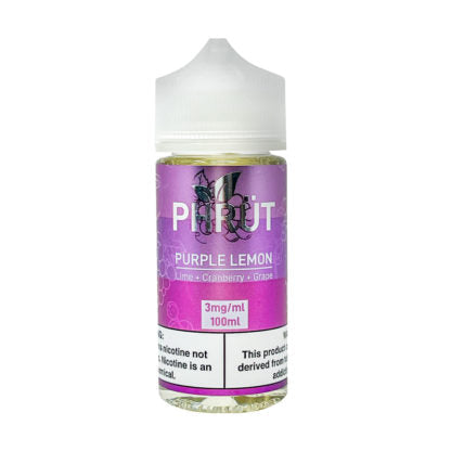 Purple Lemon by Phrut Tobacco-Free Nicotine 100ml Bottle