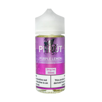 Purple Lemon by Phrut Tobacco-Free Nicotine 100ml Bottle