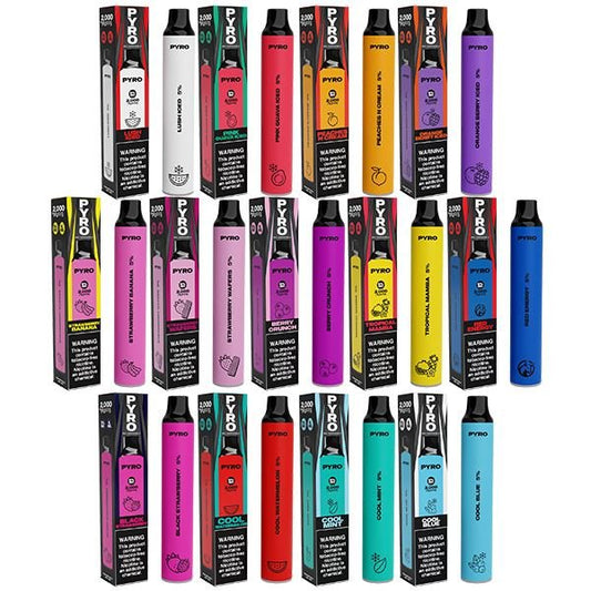 Pyro Disposable | 2000 Puffs | 6mL group photo