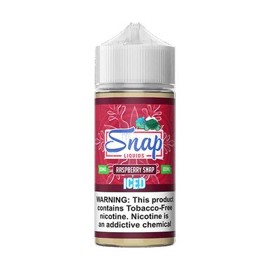 Raspberry Snap Iced by Snap Liquids Iced Series 100mL Bottle