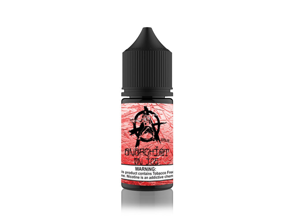 Red on Ice by Anarchist Tobacco-Free Nicotine Salt 30ml with Packaging