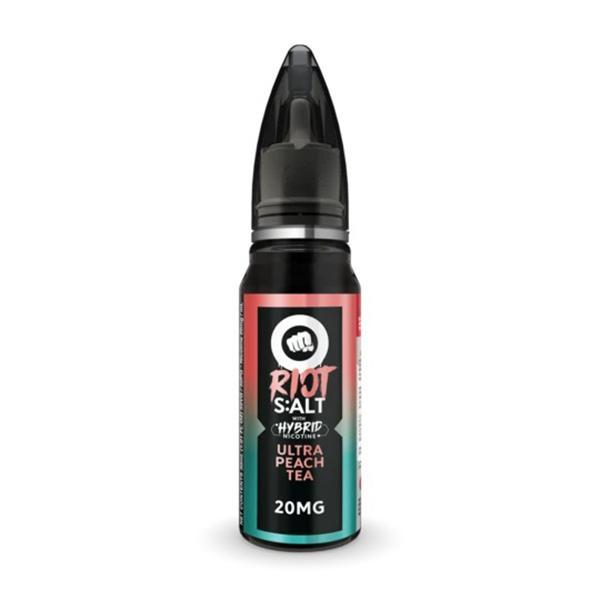 Ultra Peach Tea Hybrid by Riot Squad Salt 30ml Bottle