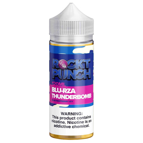 Blu Rza Thunderbomb by Rockt Punch Giant Sized E-Juice 120ml bottle