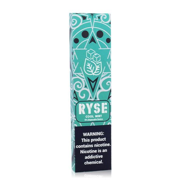 Ryse Disposable E-Cigs Cool Mint with Packaging