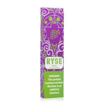 Ryse Disposable E-Cigs Grape  with Packaging